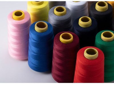 Polyester Thread Spools For Sewing Machines, All Purpose Hand Sewing Thread, Yellow Big Spools Thread, 21 Colors Available, 3000 Yards, F03